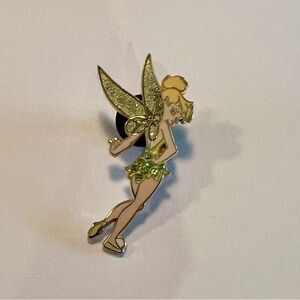 Tinker Bell Collector’s Pin - Gold & Green Fairy Pin